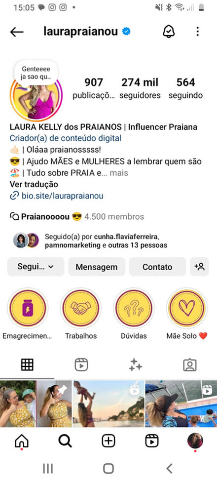 Perfil de Laura Praianou